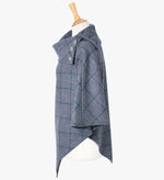 Tweed Poncho - Harriet